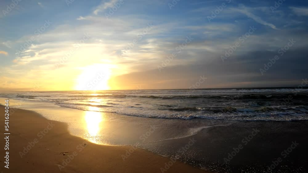Monterey Bay, Sunset Beach Walk. Monterey Bay, Sunset Beach Walk.