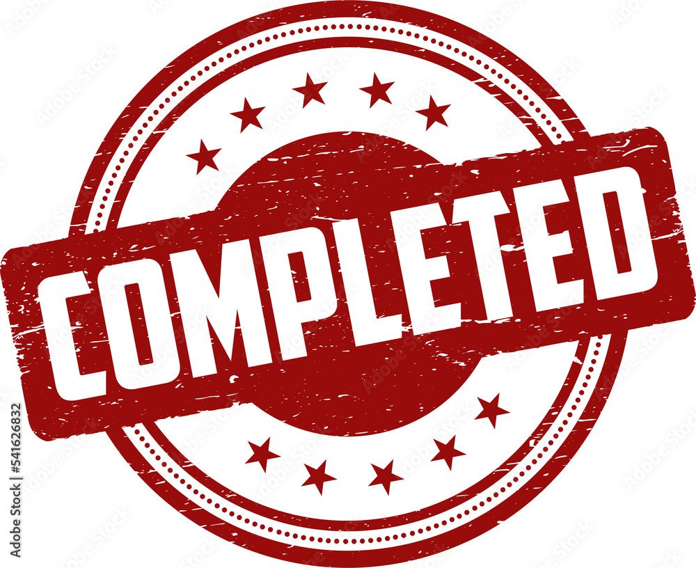 Completed Stamp Png Completed Stamp Png