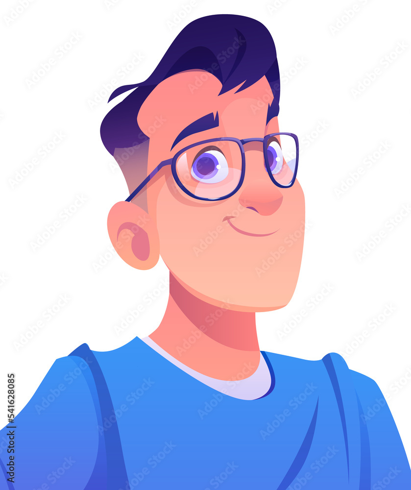 Man with glasses