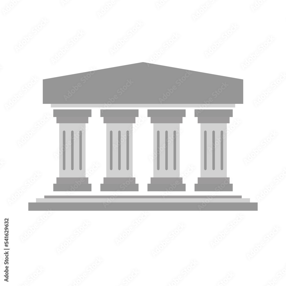 Obraz premium Historic World Heritage. Temple. Vector.
