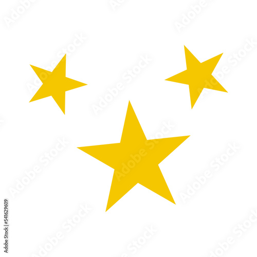 Star effect icons. Glitter design. Sparkles. Vector.