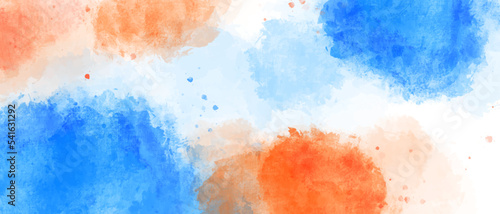 Hand painted watercolor texture abstract background 