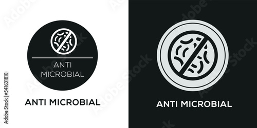 Creative (Antimicrobial) Icon, Vector sign.