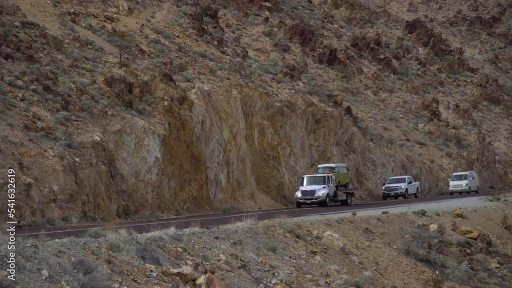 Road trip driving on Death Valley National Park, california, car road trip , USA Road trip driving on Death Valley National Park, california, car road trip , USA