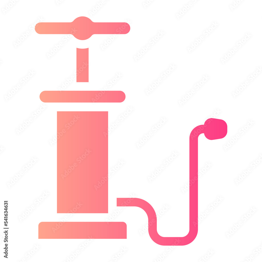 air pump gradient icon air pump gradient icon