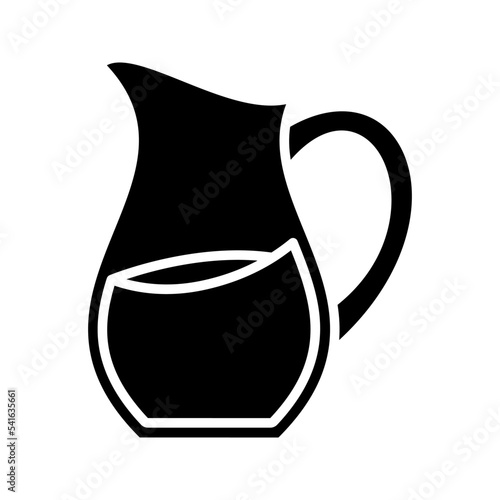 Pitcher icon. sign for mobile concept and web design. vector illustration