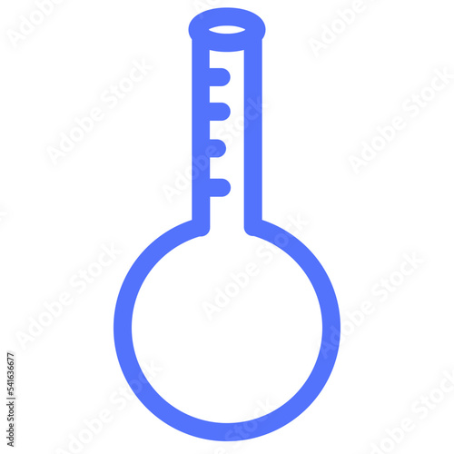 flask volumetric flask line icon