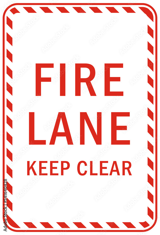 parking sign and labels fire lane parking sign and labels fire lane