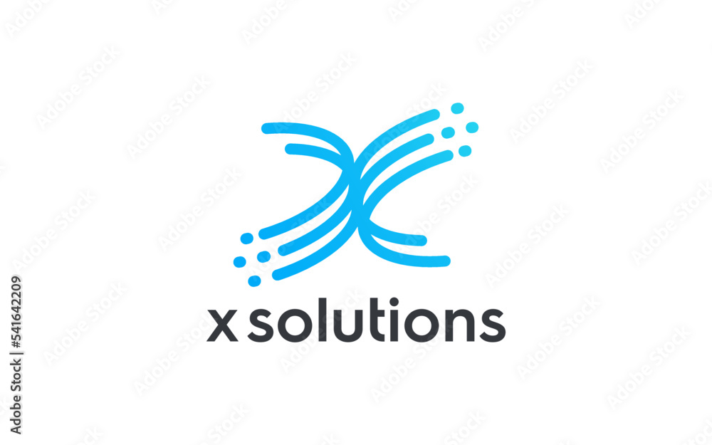 letter x solution logo design templates letter x solution logo design templates
