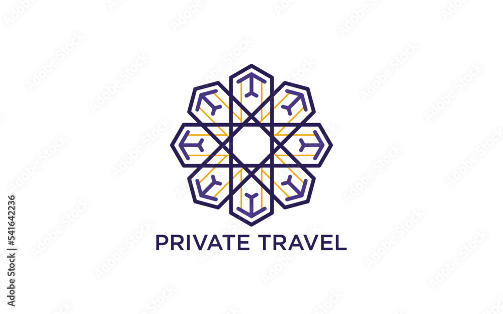 travel and transportation logo design templates