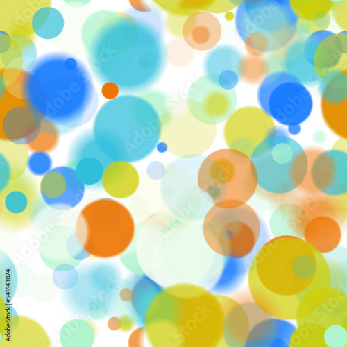 Background pattern abstract seamless design texture. Theme is about blending, pattern, lights, decoration, overlay, circle, colors, inspiration, sequins, translucency, graphic, soft, glows