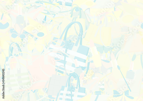 Background pattern abstract seamless design texture. Pastel. Theme is about parlor, handle, stuff, decor, buckle, gorgeous, leather, vector, ornate, wing, design, art, luxury, drawing, confetti