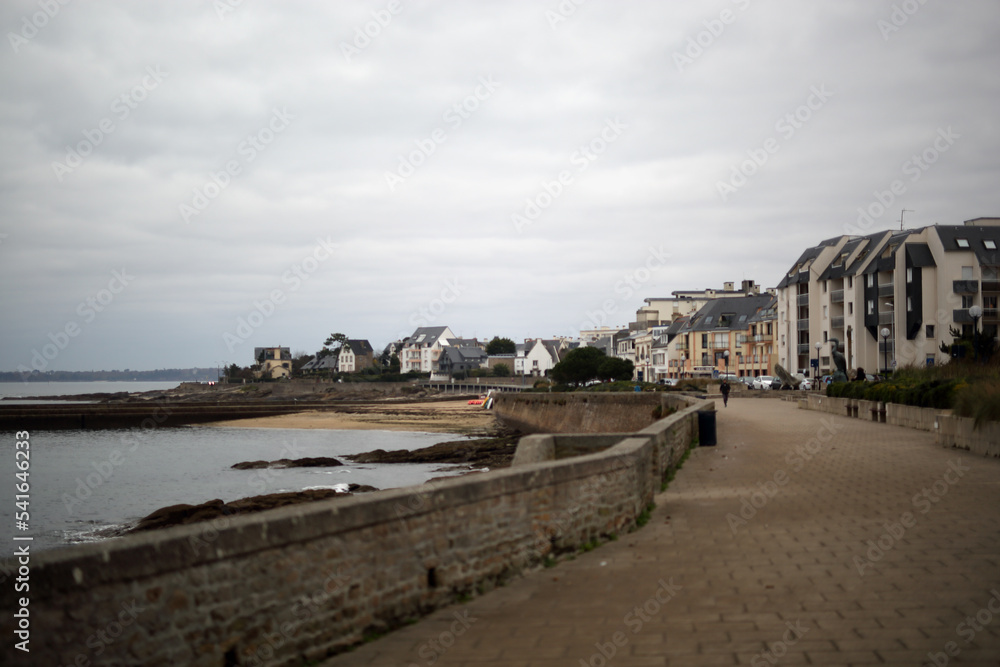 Closed city of Concarneau in France