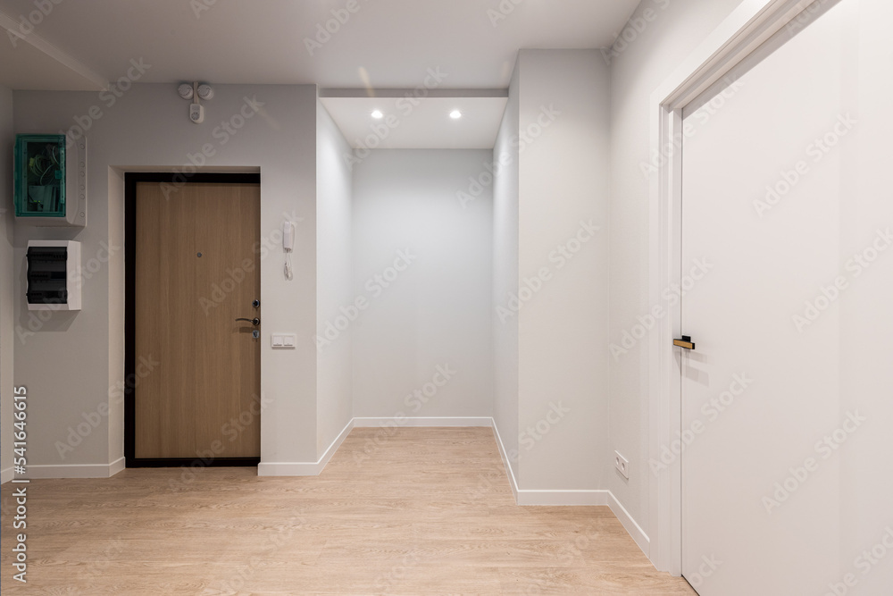 Empty room finished and ready to move in