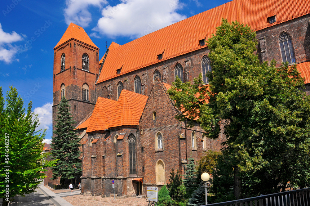 St. Nicholas church in Brzeg, Opole Voivodeship, Poland
