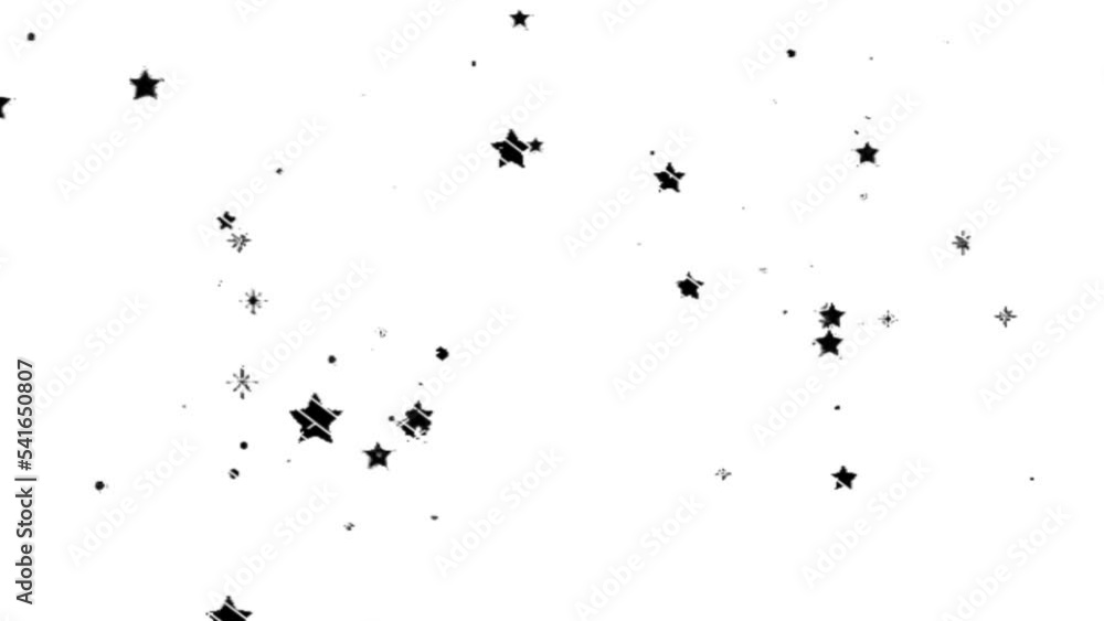 Background black and white stars Background black and white stars