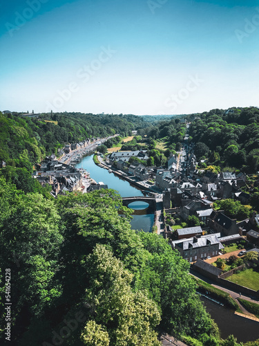 Canvas Print Dinan, Bretagne