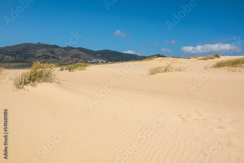 Guincho beach sand dunes