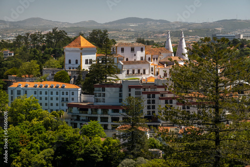 Cityscape view of the famous village of Sintra photo