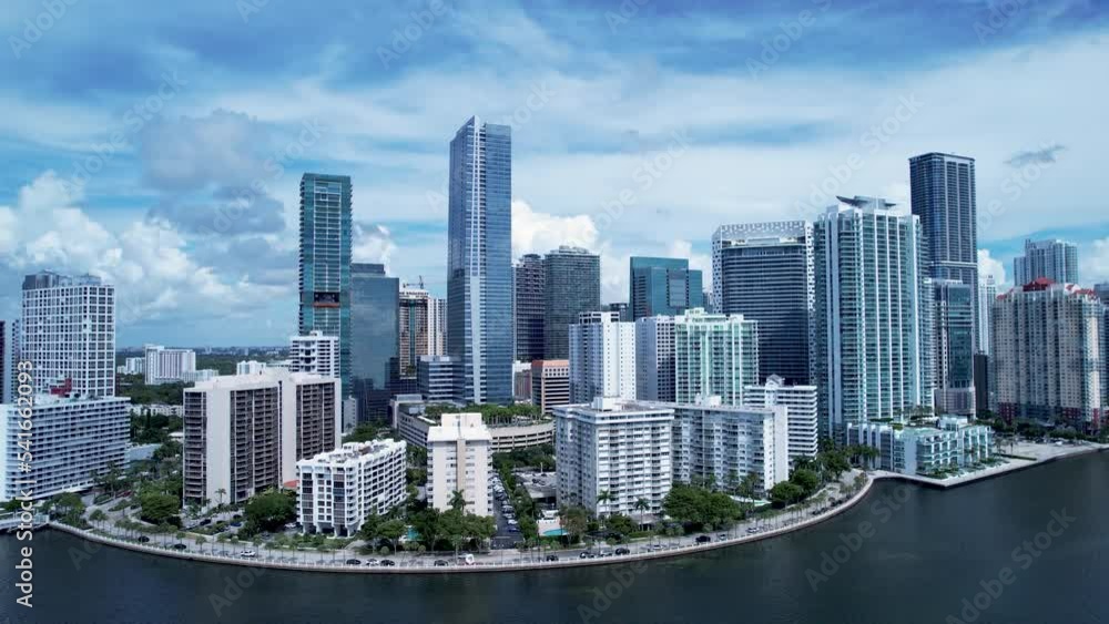 Cityscape Miami Florida United States. Aerial landscape of stunning buildings and traffic at landmark avenue. Miami Florida. Miami United States. Travel destinations. Vacations travel. Cityscape Miami Florida United States. Aerial landscape of stunning buildings and traffic at landmark avenue. Miami Florida. Miami United States. Travel destinations. Vacations travel.