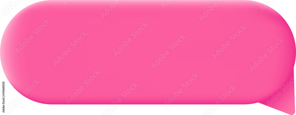 3D speech bubble illustration. 3D speech bubble illustration.