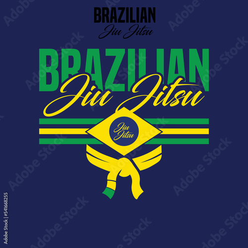 Brazilian jiu-jitsu, Typography, Graphic Art photo