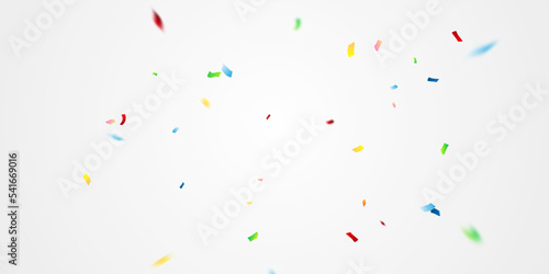 colorful confetti background vector illustration
