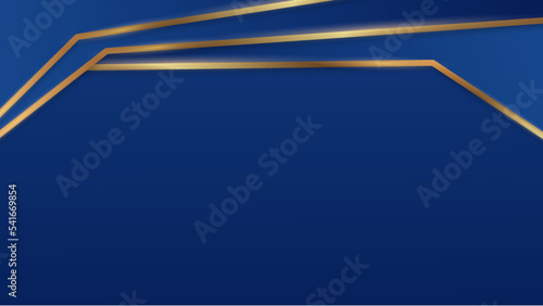 Luxury gold and blue abstract background © TitikBak