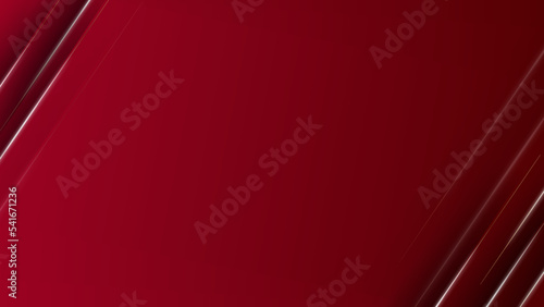 Abstract red and gold geometric background