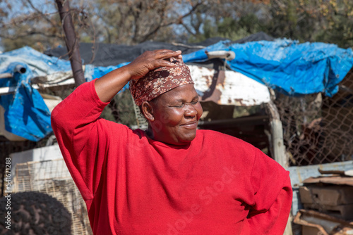 Bilde på lerret African woman