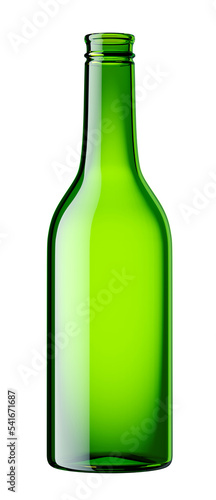 Green bottle - no cap
