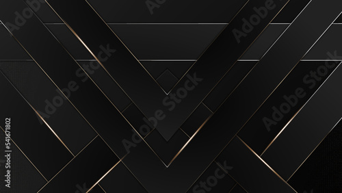 Black and gold background
