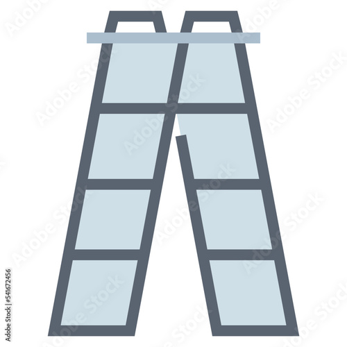 ladder flat icon style