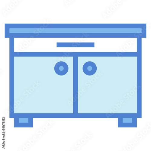 sideboard two tone icon style