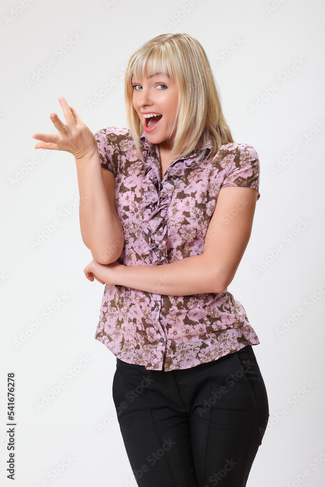 portrait of a woman with emotions portrait of a woman with emotions