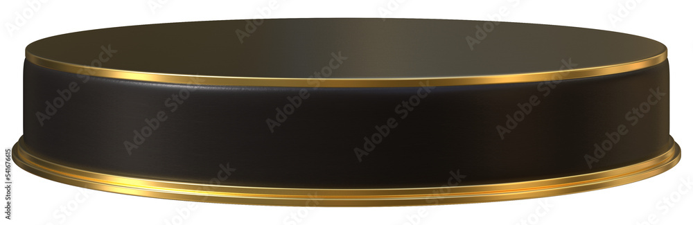 Black gold 3D product platform Black gold 3D product platform