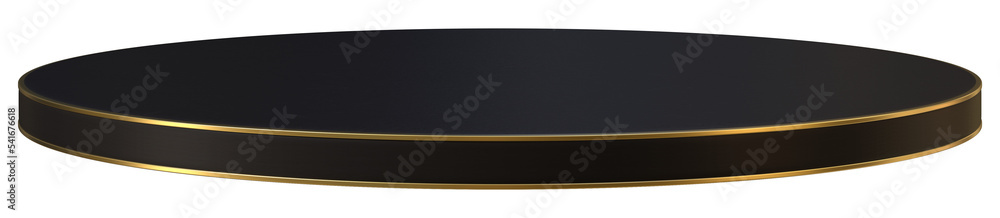Black gold 3D product platform Black gold 3D product platform