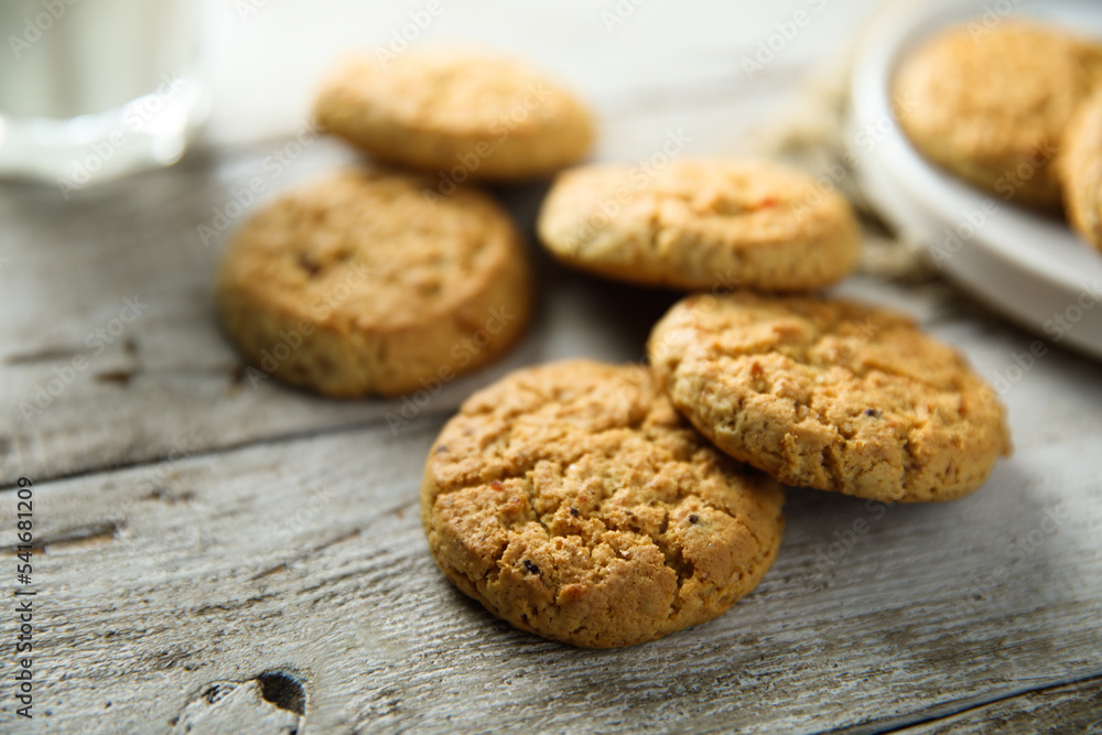 Traditional homemade oatmeal cookies Traditional homemade oatmeal cookies