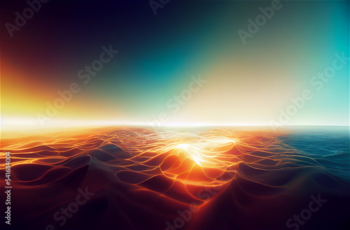 Abstract background landscape