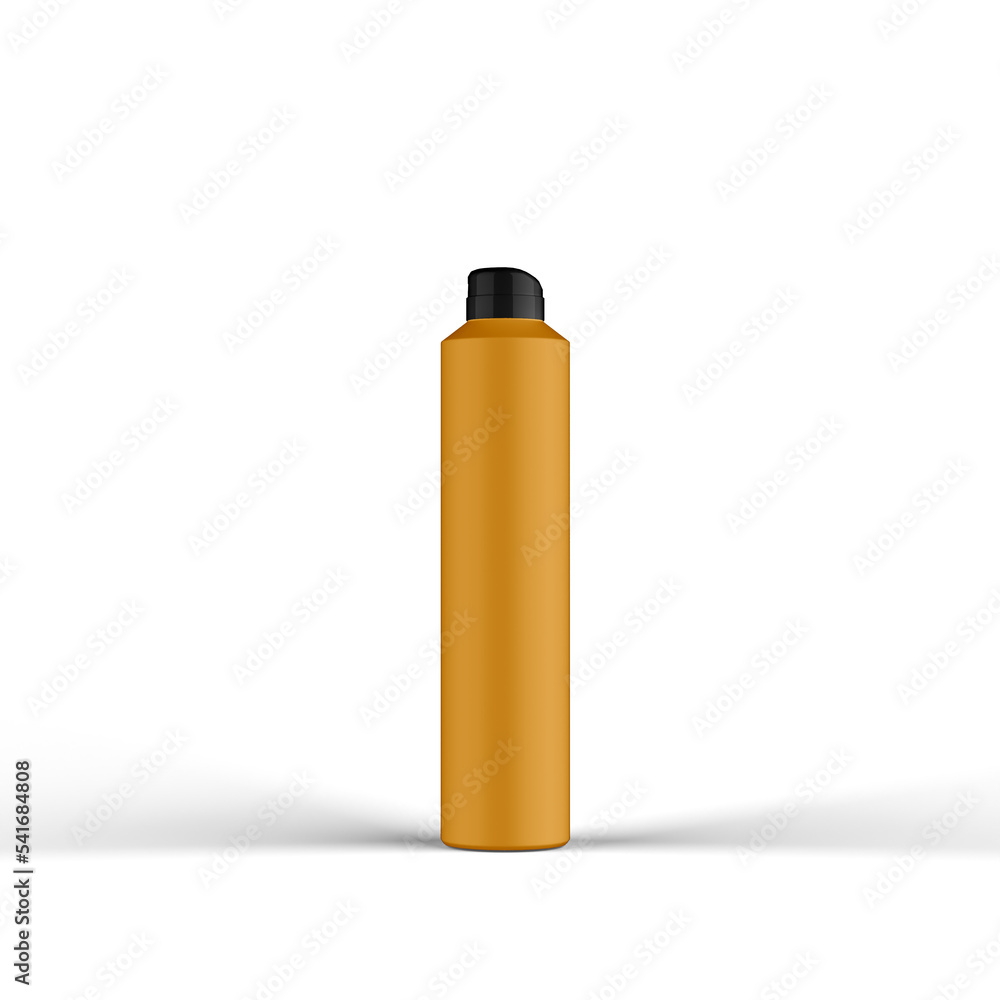 Aerosol Plastic Bottle 3D Rendering Aerosol Plastic Bottle 3D Rendering