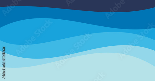 abstract blue gradient liquid wave background