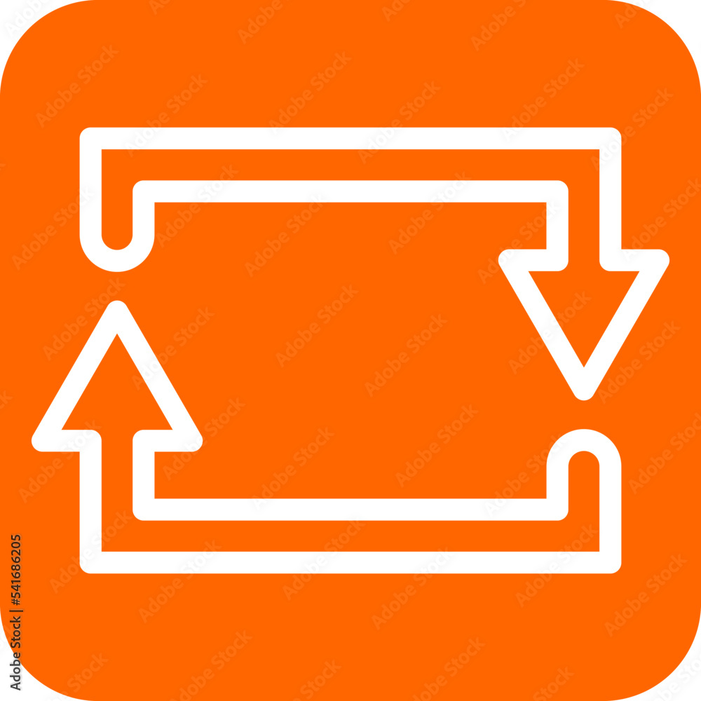 Rectangular Arrow Icon Style Rectangular Arrow Icon Style