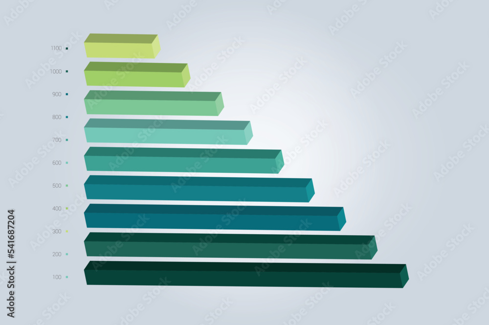 3D chart, graph. Simply color editable. Infographics elements. 3D chart, graph. Simply color editable. Infographics elements.