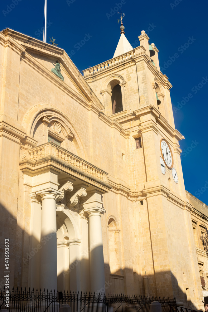 Anglican church of Valletta old town,  Malta