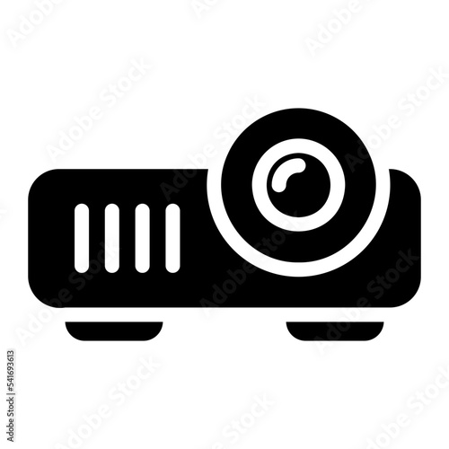 projector glyph icon