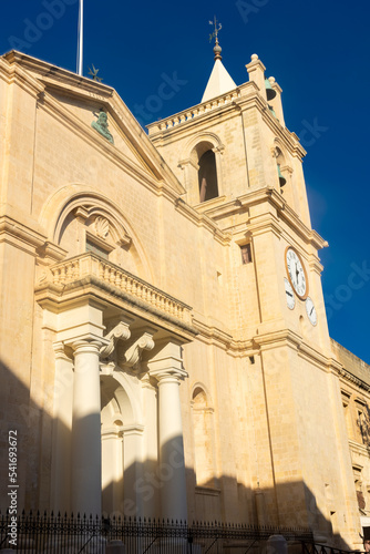 Anglican church of Valletta old town, Malta