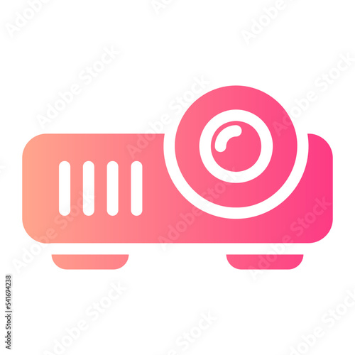 projector gradient icon
