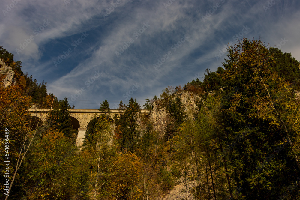 Adlitzgraben - Semmeringer Pass im Herbst