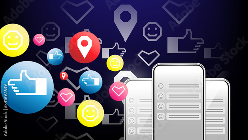 Background social media