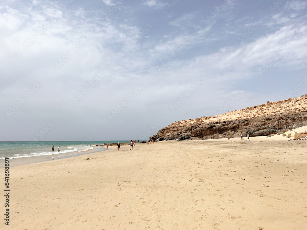 beach and sea Fuertuventura 